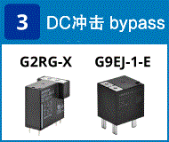 (3) DC浪涌旁路：G2RG-X / G9EJ-1-E